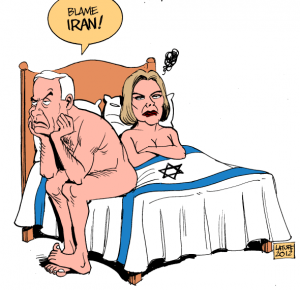نتانیاهو برای همه چیز ایران را متهم می کند. منبع تصویر: knowyourmeme.com